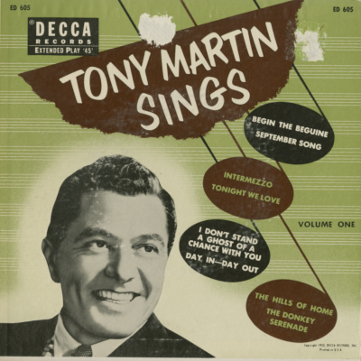Tony Martin Sings