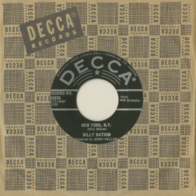 New York N.Y. / Bring Me Ya Low Down Feelin's