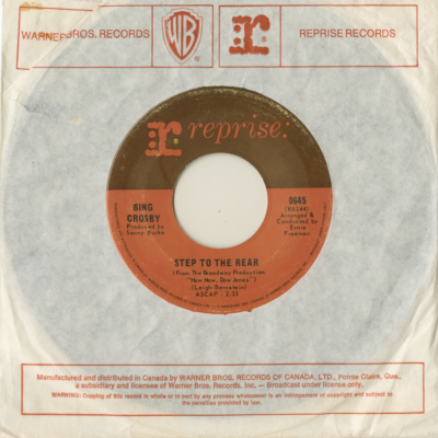 Step To The Rear / What Do We Do With The World (1967)