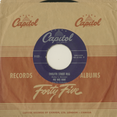 Twelfth Street Rag / Somebody Else Not Me