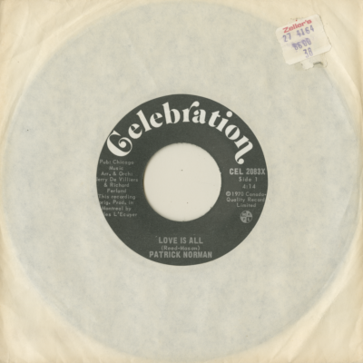 Love Is All / That's Part Of Being Your Man (1973)