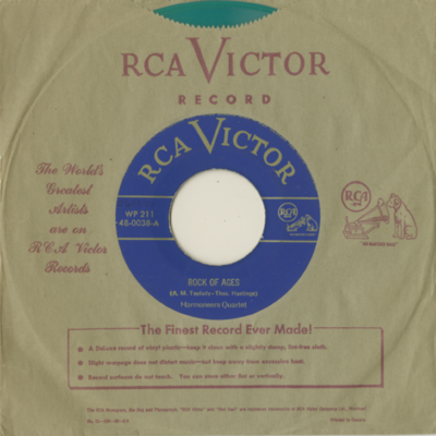 Rock Of Ages / Tell Me The Old Old Story (1949)