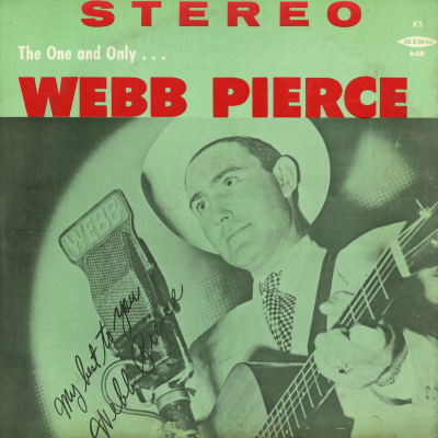 The One And Only Webb Pierce (2nd Cover) (1960)