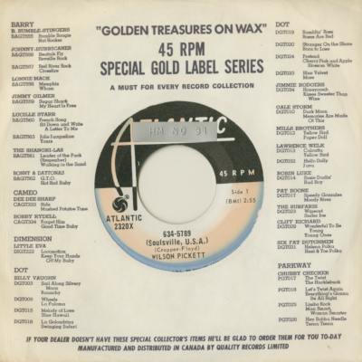 634-5789 / That's A Man's Way (1966)