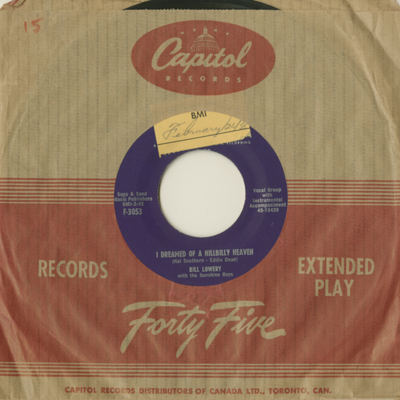 A Dreamed Of A Hillbilly Heaven / Rusty Old Halo (1955)