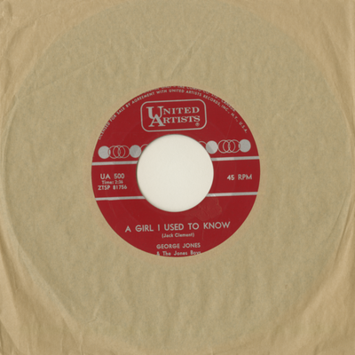 A Girl I Used To Know / Big Fool Of The Year (1962)