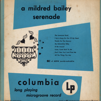 A Mildred Bailey Serenade (1950)