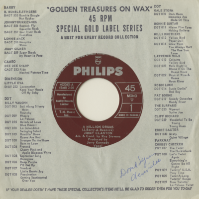 A Million Drums / If I'm A Fool For Loving You (1964)