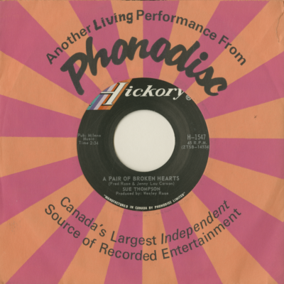 A Pair Of Broken Hearts / You Two-Timed Me Once Too Often (1969)