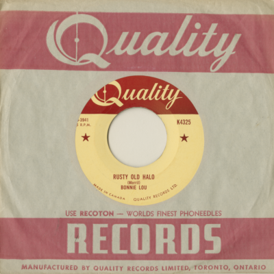 Rusty Old Halo / Danger Heartbreak ahead (1955)