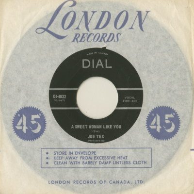 A Sweet Woman Like You / Close The Door (1965)