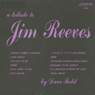 A Tribute To Jim Reeves