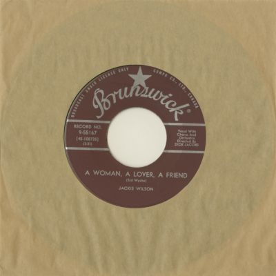 A Woman A Lover A Friend / All My Love (1960)