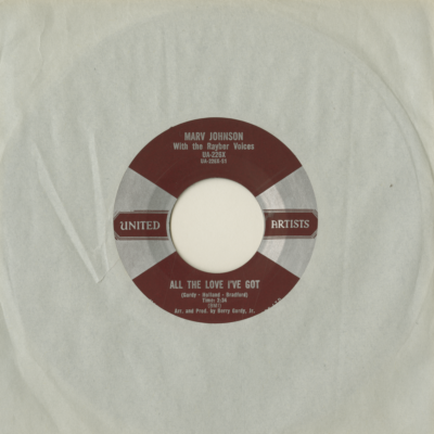 All The Love That I've Got / Ain't Gonna Be That Way (1960)