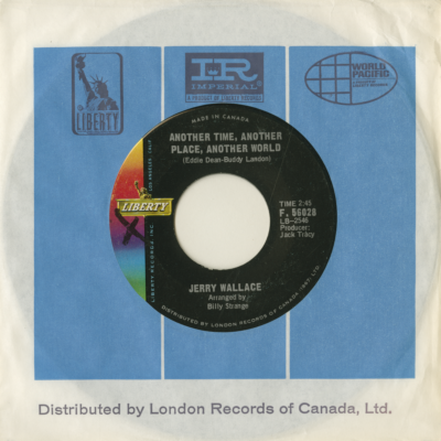 Another Time Another Place Another World / That's What Fools Are For (1968)