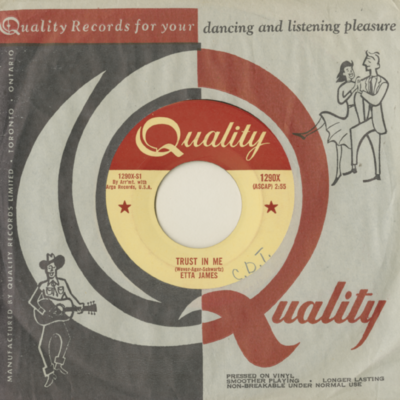 Anything To Say You're Mine / Trust In Me (1961)