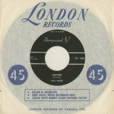 Anytime / The Riddle Of My Love