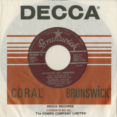 From The Teacher To The Preacher / Anywhere But Nowhere (1968)
