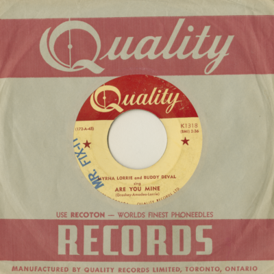 Are You Mine / You Bet I Kissed Him (1954)