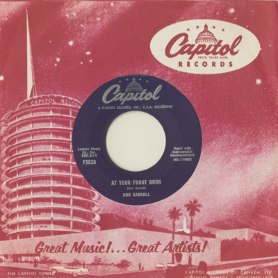At Your Front Door / The Gods Were Angry With Me (1957)