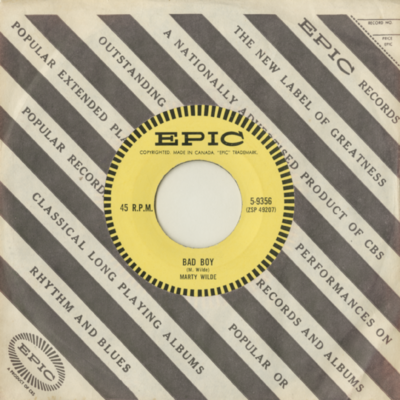 Bad Boy / Teenager Tears (1960)