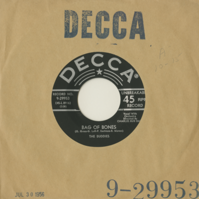 Bag A Bones / Every Time The Phone Rings (1956)