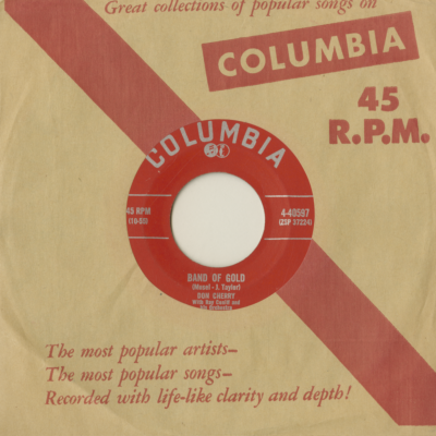 Band Of Gold / Rumble Boogie (1955)