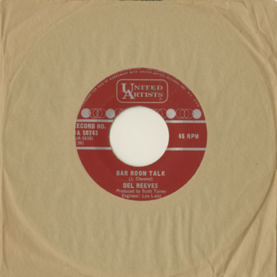 Bar Room Talk / I'm Not Through Leaving You (1971)
