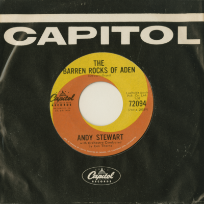 Barren Rocks Of Aden / I've Never Kisses A Bonnie Lass Before