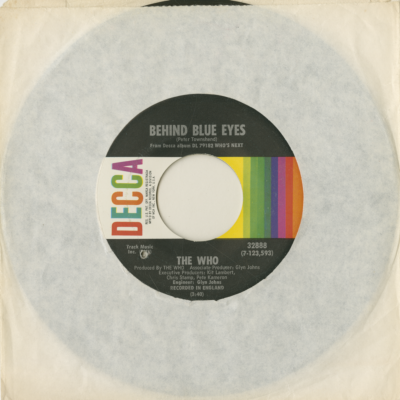 Behind Blue Eyes / My Wife