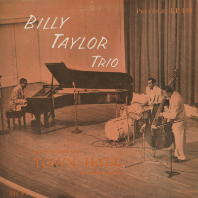 Billy Taylor Trio In Concert At Town Hall, Dec 17, 1954 (1954)