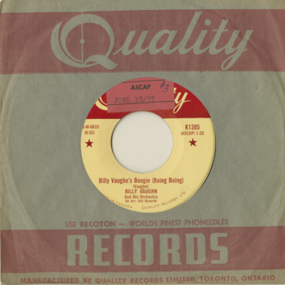 Billy Vaughan's Boogie / The Waltz You Saved For Me (1955)