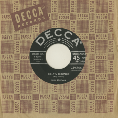 Billy's Bounce / New Roadside Rag (1957)