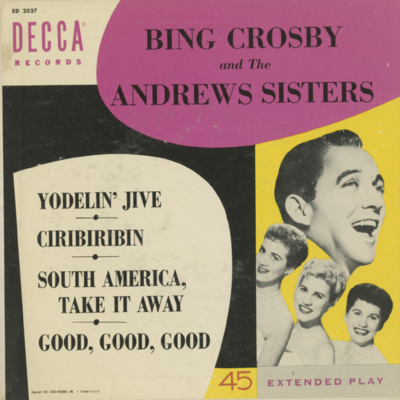Bing Crosby And The Andrews Sisters (1953)