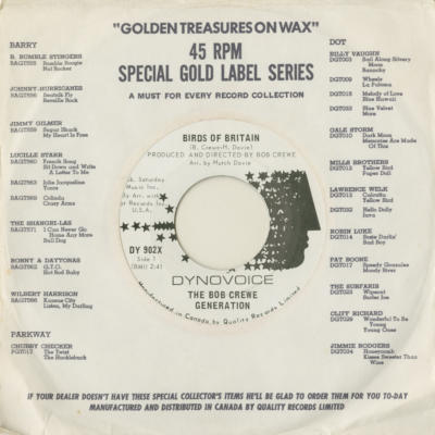 Birds Of Britain / I Will Wait For You (1968)