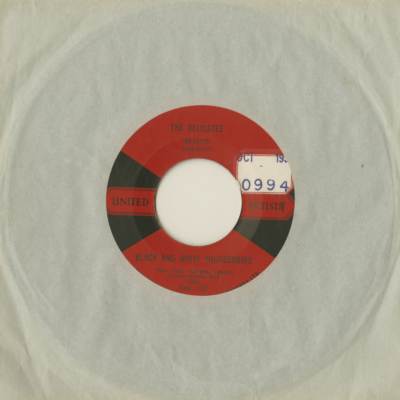 Black And White Thunderbird / Ronnie Is My Lover (1959)