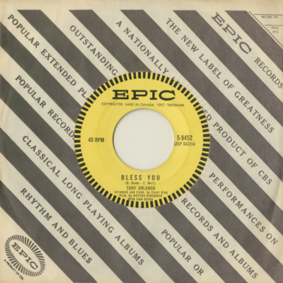 Bless You / Am I The Guy (1961)
