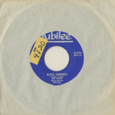Blonde Bombshell / There Goes My Heart Again (1958)