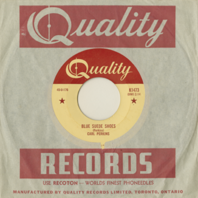 Blue Suede Shoes / Honey Don't (1956)