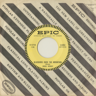 Bluebirds Over The Mountain / Hangin' Around (1958)