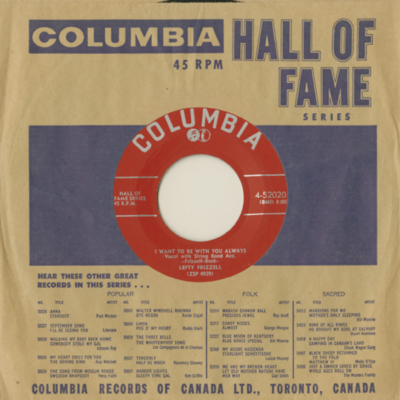 Bring Your Sweet Self Back To Me / I Want To Be With You Always (1954)