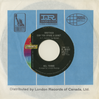 Brother Can You Spare A Dime / A Day In The Life Of Bonnie And Clyde (1968)