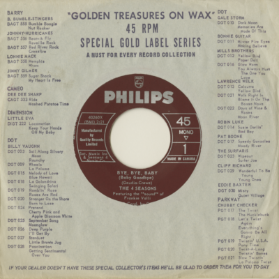 Bye Bye Bye Baby / Searching Wind (1964)