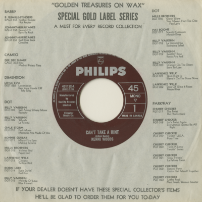 Can't Take A Hint / That Guy Is Mine (1963)