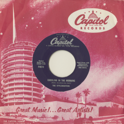 Carolina In The Morning / You're A Sweetheart (1958)