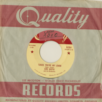 Cause You're My Lover / I Love You Truly (1956)