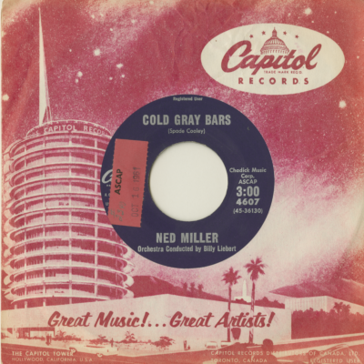 Cold Gray Bars / My Heart Waits At The Door (1961)