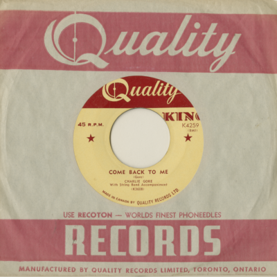 Come Back To Me / I'm Going To Lock You Up (1953)