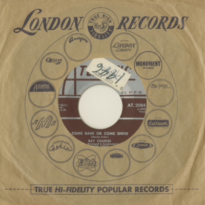 Come Rain Or Come Shine / Tell Me You'll Wait For Me (1960)