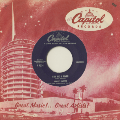 Cry Me A River / Just Say I Love Him (1960)